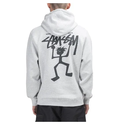 Stüssy Warrior Man Hood (Grau)