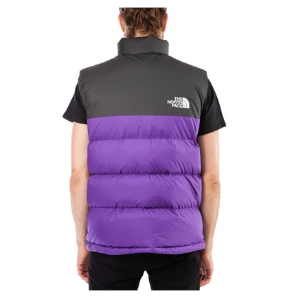 The North Face M 1992 Nuptse Vest (Lila / Schwarz)