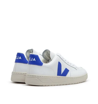 Veja WMNS V-12 Leather (Weiß / Blau)