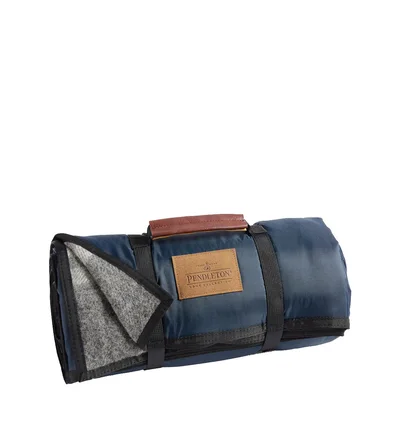 Pendleton Roll Up Blanket (Grau / Blau)
