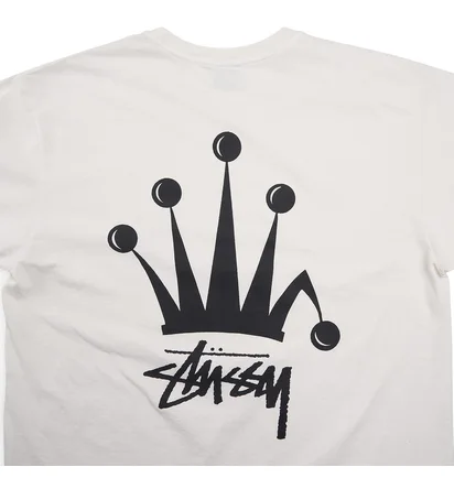 Stüssy Regal Crown Pig. Dyed T-Shirt (Natural)