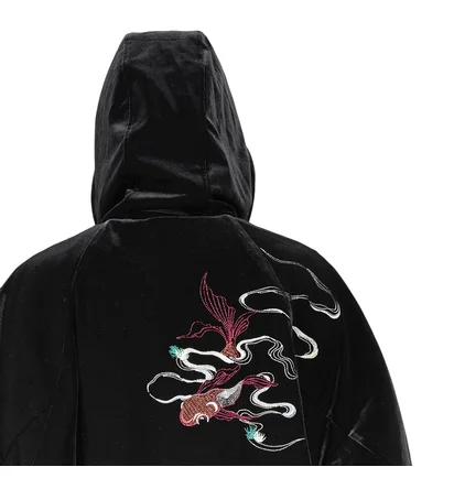 adidas x Angel Chen W Winter Jacket (Schwarz / Rot)