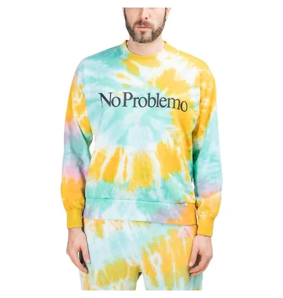 Aries No Problemo Tie Dye Sweatshirt (Multi)