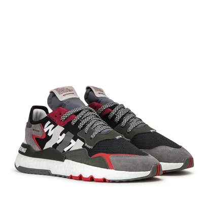 adidas X White Mountaineering Nite Jogger (Schwarz / Grau)