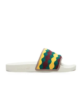 adidas Adilette (Gelb / Grün / Weiß)