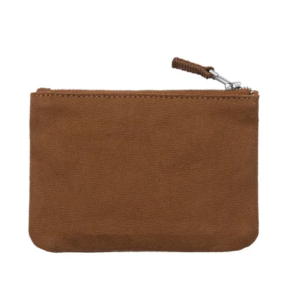 Carhartt WIP New Frontier Zip Wallet (Braun / Schwarz)