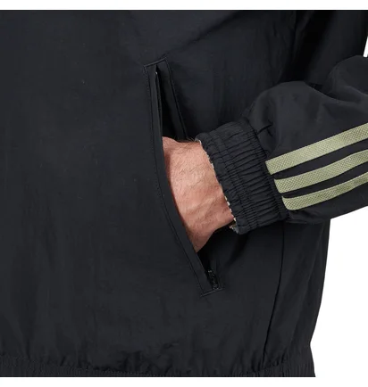 adidas x AFC x Maharishi Anthem Jacket (Schwarz / Hellgrün)