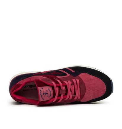 KangaROOS ROOStraditions Racer 2 Dynacoil 'Corduroy' (Rot / Blau)