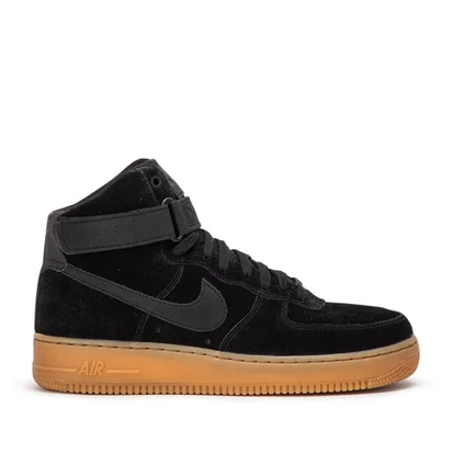 Nike Air Force 1 High '07 LV8 Suede (Schwarz)