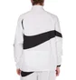 Nike NSW Swoosh Woven Halfzip Jacket (Weiß / Schwarz)