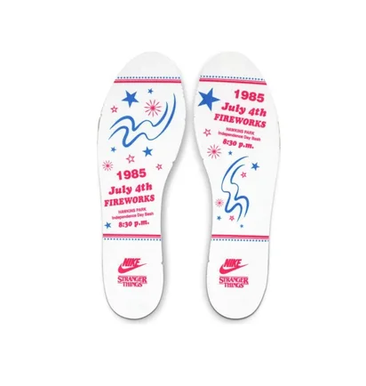 Nike x Stranger Things Air Tailwind '79 (Weiß / Rot / Blau)