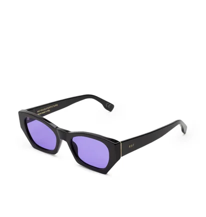 Retrosuperfuture Amata Sunglasses (Schwarz / Lila)