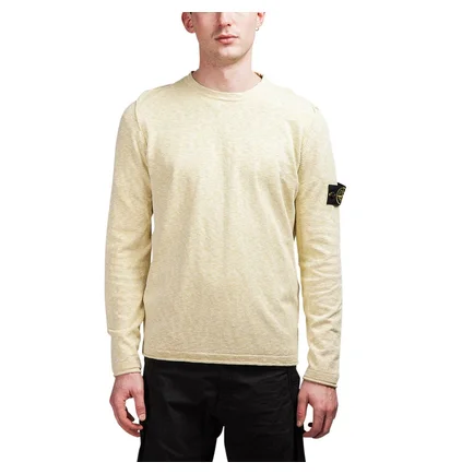 Stone Island Light Crewneck Knit Jumper (Gelb)
