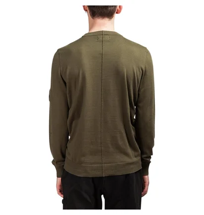 Stone Island Shadow Project Cotton Sweat Shirt (Olive)