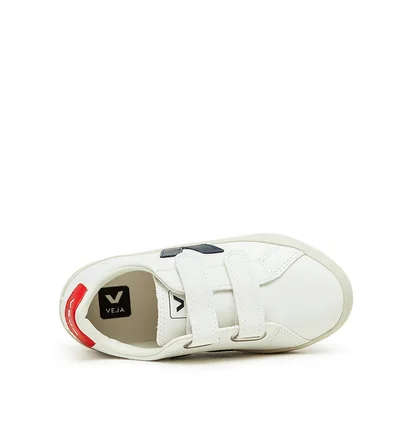 Veja Kids Esplar Velcro Chromefree (Weiß / Navy / Rot)