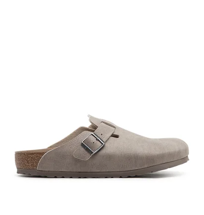 Birkenstock Boston Vegan Micro Fibre (Grau)