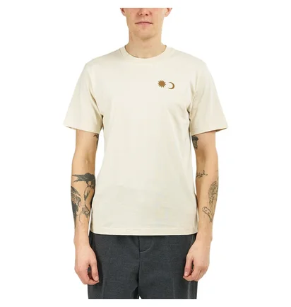 Carne Bollente Couple Calendar T-Shirt (Beige)