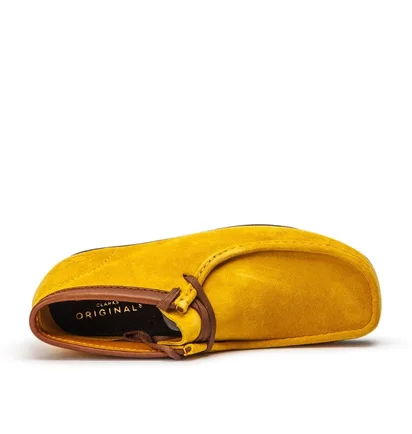 Clarks Originals x Wu Wear Wallabee WW (Gelb Wildleder)