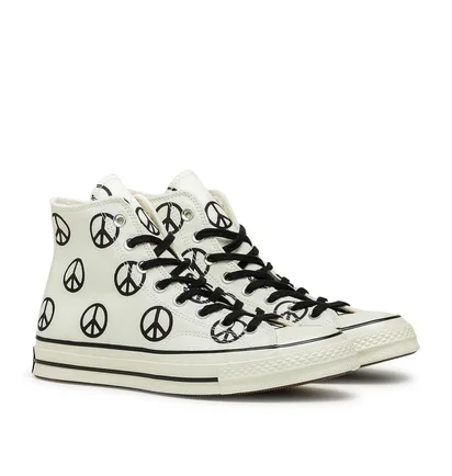 Converse Chuck Taylor 70 Hi 'Peace' (Weiß / Schwarz)
