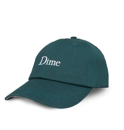 Dime Classic Logo Cap (Blaugrün)