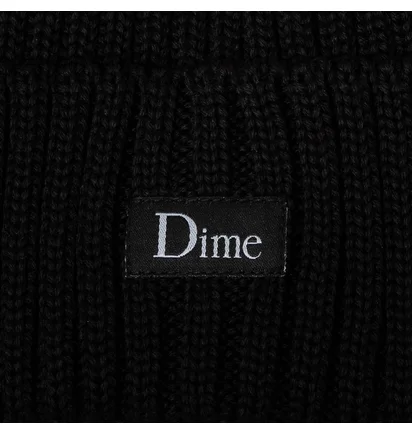 Dime Classic Rib Beanie (Schwarz)
