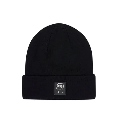 Brain Dead Logo Head Wool Beanie (Schwarz)