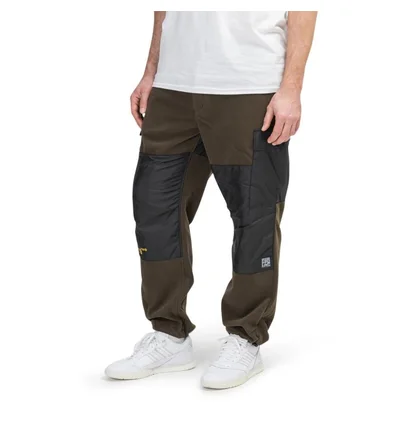 Flagstuff Fleece Pants (Olive / Schwarz)