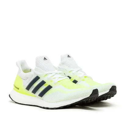 adidas Ultraboost 2.0 DNA (Weiß / Neongelb)