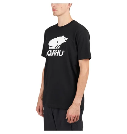 Karhu Basic Logo T-Shirt (Schwarz / Weiß)