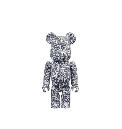 Medicom 100% + 400% Keith Haring #4 Be@rbrick Toy
