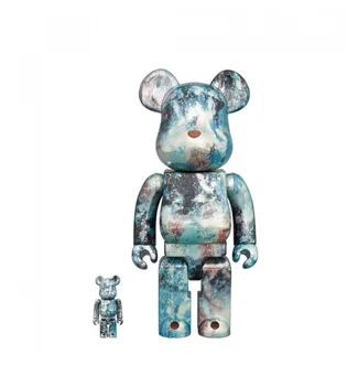 Medicom 100% + 400% Pushead #5 Be@rbrick Toy