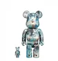 Medicom 100% + 400% Pushead #5 Be@rbrick Toy