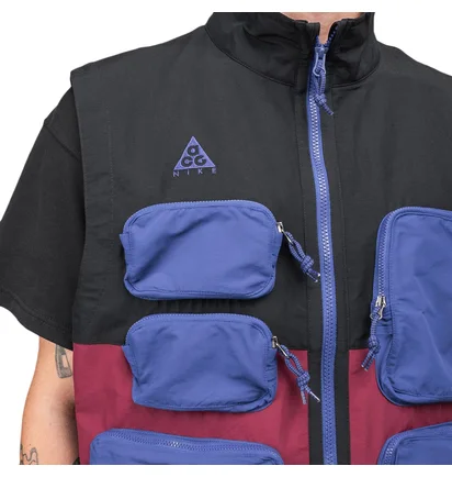 Nike ACG Vest (Schwarz / Rot / Blau)
