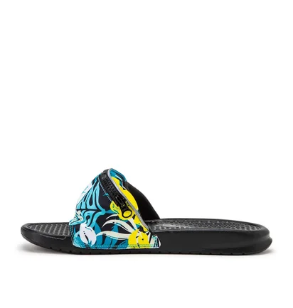 Nike Benassi JDI 'Fanny Pack' (Schwarz / Türkis)