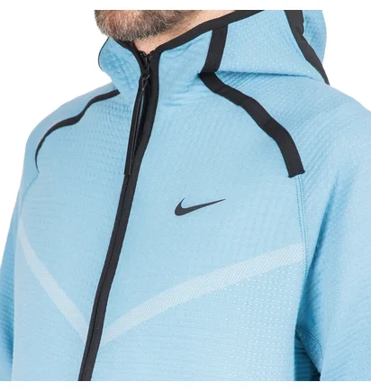Nike Tech Pack Engineered Full Zip Hoodie Jacket (Hellblau)