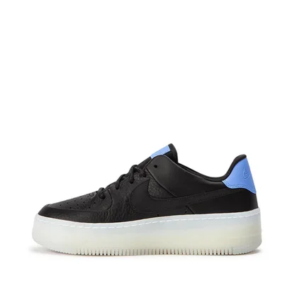 Nike WMNS Air Force 1 Sage Low LX (Schwarz / Blau)