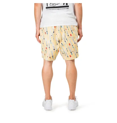 Pleasures Beverly Twill Shorts (Hellbeige / Multi)