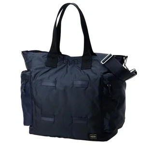 Porter By Yoshida Force Series 2way Tote Bag (Navy)