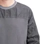 Stone Island Shadow Project Pique Fleece Crewneck (Grau)