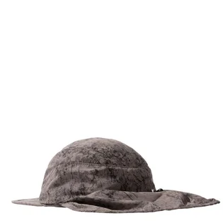 Stüssy Dyed Nylon Bungee Camp Cap (Grau / Khaki)