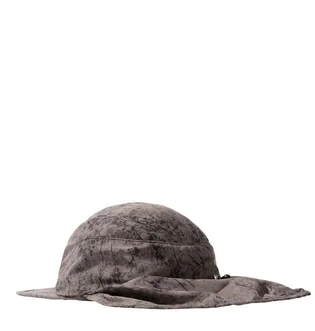Stüssy Dyed Nylon Bungee Camp Cap (Grau / Khaki)