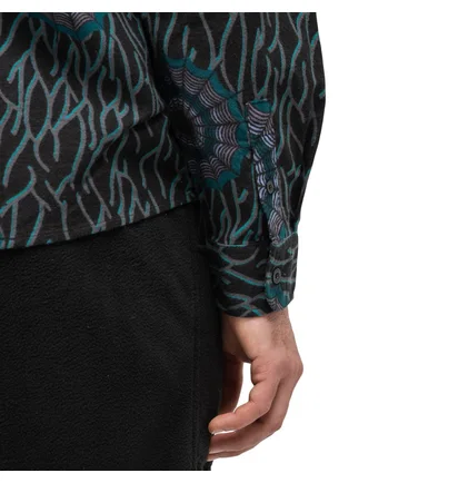Stüssy Spider Web Flannel Shirt (Schwarz)