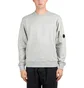 C.P. Company Diagonal Raised Fleece Crew Neck Lens Sweatshirt (Grau)