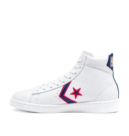 Converse Pro Leather 'Pistons' (Weiß / Rot / Blau)