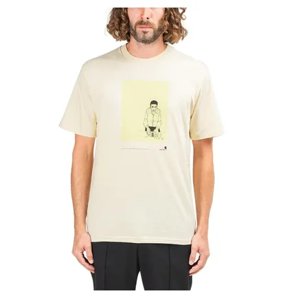 Carhartt WIP 1999 Ad Evan Hecox T-Shirt (Beige)