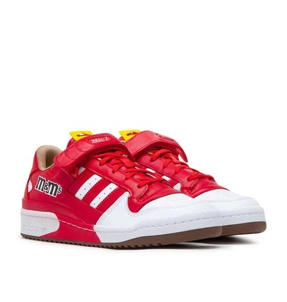 adidas x M&M's Forum Low 84 (Rot / Weiß)