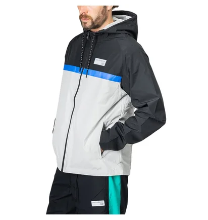 New Balance MJ73557 SFO NB Athletics 78 Jacket (Schwarz / Grau)