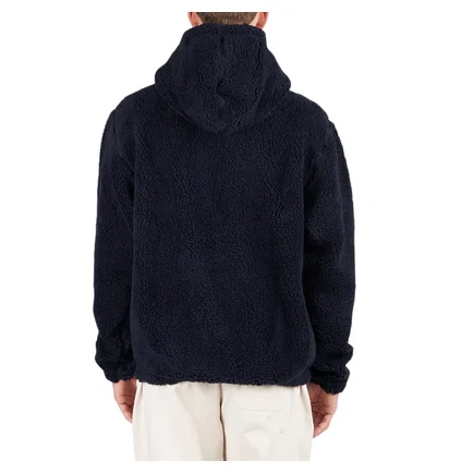 Parra Pencil Bird Polar Fleece Hoodie (Navy)