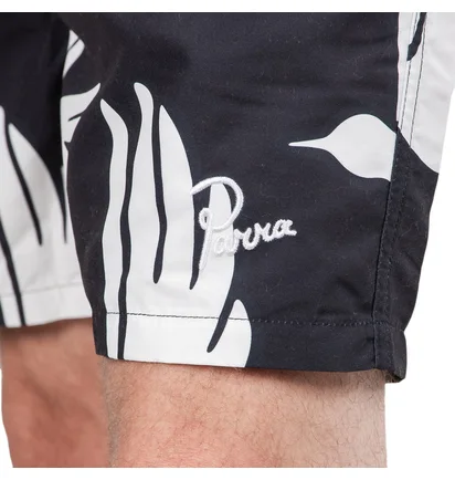 Parra Static Flight Swimshorts (Schwarz / Weiß)