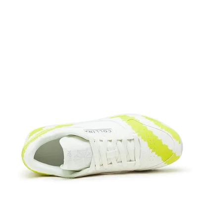 Reebok W x Collina Strada Classic Leather (Weiß / Blau / Gelb)